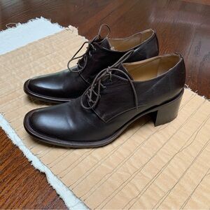 Sacco Vintage Leather Italian Shoes - Womens 7.5/38